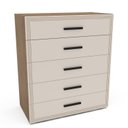 Ver imagem 2 de Cômoda 5 Gavetas 104,2cm 46cm 90cm Valência