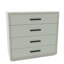 Ver imagem 2 de Cômoda 4 Gavetas 83,8cm 46cm 90cm Valência
