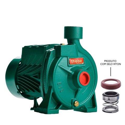 Bomba Monoestágio B-10 1/2 Cv Monofásico Motor Thebe Ip44 127/220v Selo / Anel Viton