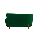 Ver imagem 7 de Namoradeira Sofá Feijão Lounge 120cm Orgânica Bouclé Verde