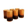 Kit com 6 Copos de Bambu Flambado 50ml Nc Caieiras - 2