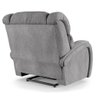 Poltrona do Papai Reclinável Kalie Controle Power Elétrico Fh9 Linho Cinza - Mpozenato - 9