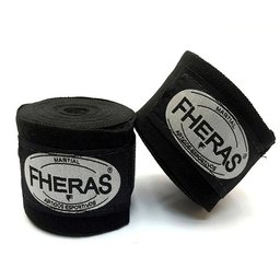 Kit Luvas Boxe Tradicional FHERAS + Bandagem e Protetor Bucal - 08 OZ - Vermelho - 3