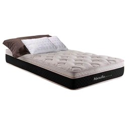Colchão Solteirão Molas Maxspring Marselha Euro Pillow (96x203x25) - Herval - 1