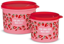 Ver imagem 1 de Kit Caixa Morango do Amor 1,1 Litros + 500ml Tupperware