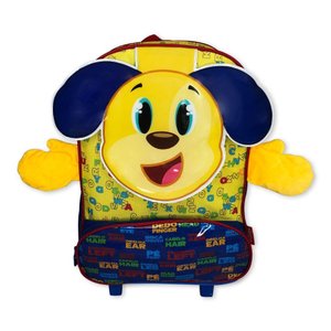 Mochila Infantil Escolar Borboleta ou Cachorro Rodinha Tema:cachorro