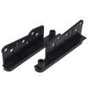 Ver imagem 4 de Moldura Painel 2 Din Dvd Corolla e Fielder 2003 À 2008 Preto