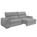 Ver imagem 3 de Sofá Retrátil e Reclinável 3 Lugares 211cm Barcelona 