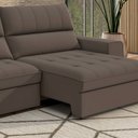 Ver imagem 5 de Sofá Retrátil e Reclinável 3 Lugares 211cm Barcelona