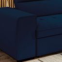 Ver imagem 6 de Sofá Retrátil e Reclinável 3 Lugares 211cm Barcelona Azul