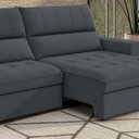 Ver imagem 5 de Sofá Retrátil e Reclinável 3 Lugares 211cm Barcelona