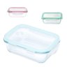Pote Hermético Vidro Marmita 640ml Microondas Retangular - 1