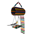 Ver mais imagens de Brinquedo Aves Roedores playground toca casinha ponte escada