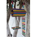 Ver imagem 7 de Brinquedo Aves Roedores playground toca casinha ponte escada