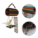 Ver imagem 2 de Brinquedo Aves Roedores playground toca casinha ponte escada
