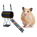 Ver imagem 6 de Brinquedo Aves Roedores playground toca casinha ponte escada