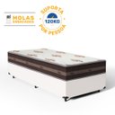 Ver imagem 2 de Cama Box com Colchão de Molas - Anjos - Classic Pocket - Solteiro King Branco 96cm