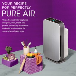 Alen Purificador de Ar 45i: Ar Limpo, Silencioso! Cinza Desg - 10