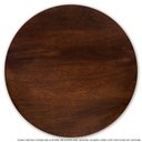 Ver imagem 1 de Prato Giratório Centro De Mesa Madeira Castanho 80Cm