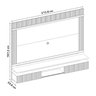 Painel Canelado para Tv até 75 Polegadas 100% MDF - 10