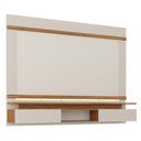 Ver imagem 3 de Painel para TV até 75 Polegadas 100% MDF 212,8CMX167,2cm Canelado Branco