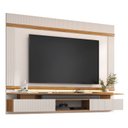 Ver imagem 7 de Painel para TV até 75 Polegadas 100% MDF 212,8CMX167,2cm Canelado Branco