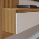 Ver imagem 6 de Painel Ripado para TV até 65 Polegadas 160,6CMX165,6cm Marrom