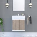 Ver imagem 5 de Kit Gabinete Banheiro em Mdf com Espelheira Veneto