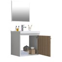Ver imagem 3 de Kit Gabinete Banheiro em MDF com Espelheira Veneto Branco/Berlin