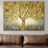 Quadro árvore Dourada - 2