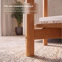 Ver imagem 7 de Mesa Lateral Tampo com Pés de Madeira Maciça 100% MDF