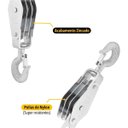 Ver imagem 6 de Kit Moitão para Elevação Carga com Roldanas 45mm e 50m Corda
