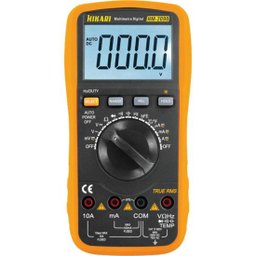 Multímetro Digital Hikari Hm-2090 Laranja/preto - 1