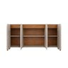 Buffet 165cm 4 Portas Pés de Madeira Maciça Memphis - 10