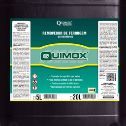 Quimox Removedor de Ferrugem 20 L Quimatic Tapmatic - 3