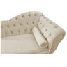 Kit Diva Recamier Juliana 120cm Lado Esquerdo e 1 Poltrona Classic Suede Bege - Amarena Móveis - 10