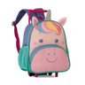 Mochila Infantil com Rodinhas - Unicornio Roxo - 1