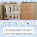 Ver mais imagens de Berço com Colchão e Suporte Mosquiteiro 3 em 1 Life Compact 100% MDF