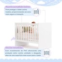 Ver imagem 4 de Berço com Colchão e Suporte Mosquiteiro 3 em 1 Life Compact 100% MDF