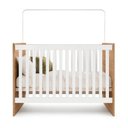 Ver imagem 2 de Berço com Colchão e Suporte Mosquiteiro 3 em 1 Life Compact 100% MDF