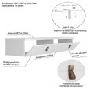 Ver imagem 5 de Rack Suspenso para Tvs até 50 Polegagas