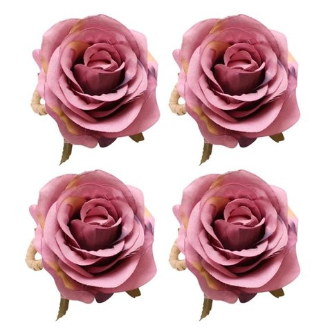 Jogo De Anéis De Guardanapo L'Hermitage Rosa 4Peças - 27875