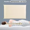 Kit 2 Travesseiro Visco Elástico Nasa Cervical 50 X 70 X 16cm - 3