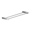 Ver imagem 1 de Toalheiro Duplo para Banheiro Escovado Troia Grego Metal 40cm