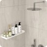 Porta Shampoo Suporte Organizador Banheiro Branco ELG - 2
