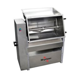Misturador de Carne Açougue Profissional Com Tampa 50kg MMS-50I N 220V Skymsen + Faca + Chaira - 5