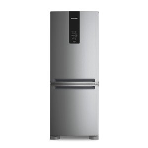 Geladeira Brastemp Frost Free Inverse A+++ 447 Litros Cor Inox com Smart Flow e Fresh Box - Bre57fk