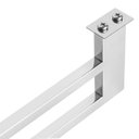 Ver imagem 2 de Porta Toalha de Banho Duplo Inox Polido Hercules Loja da Indústria