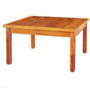 Ver imagem 2 de Conjunto Mesa de Jantar 1,5x1,5 m com 8 Cadeiras Madri Madeira Maciça