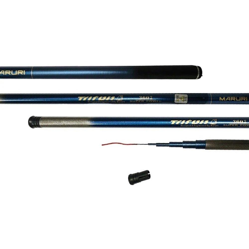 Vara telescópica de pesca Maruri Triton 3,90m Triron - 3